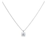 Exclusive 18ct White Gold 0.70cttw Brilliant Cut Solitaire Goldsmiths Signature Diamond Pendant