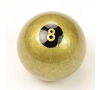 Exclusive 2 1/4 Inch Aramith Premier GOLDEN 8 BALL Single American Pool Ball
