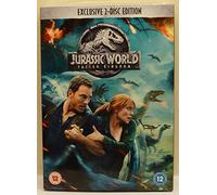 EXCLUSIVE 2-Disc Edition JURASSIC WORLD Fallen Kingdom DVD Set