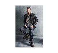 Exclusive Art Acclaimed Actor Til Schweiger Portrait Poster 1 Canvas Poster Bedroom Decor Landscape Office Room Decor Gift 12x18inch(30x45cm)