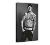 Exclusive Art Acclaimed Actor Tom Posters Hardy Portrait Poster 4 Canvas Poster Bedroom Decor Landscape Office Room Decor Gift 16x24inch(40x60cm)