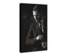 Exclusive Art Acclaimed Actor Tom Posters Hardy Portrait Poster 5 Canvas Poster Wall Art Decor Print Picture Paintings for Living Room Bedroom Decoration 12x18inch(30x45cm)
