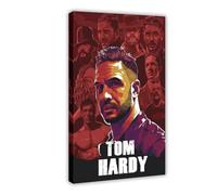 Exclusive Art Acclaimed Actor Tom Posters Hardy Portrait Poster 6 Canvas Poster Bedroom Decor Landscape Office Room Decor Gift 20x30inch(50x75cm)