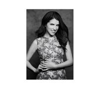 Exclusive Art Acclaimed Actress Anna Kendrick Portrait Poster 1 Canvas Poster Bedroom Decor Landscape Office Room Decor Gift 08x12inch(20x30cm)