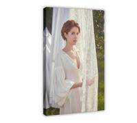 Exclusive Art Acclaimed Actress Anna Kendrick Portrait Poster 3 Canvas Poster Bedroom Decor Landscape Office Room Decor Gift 08x12inch(20x30cm)