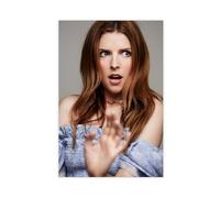Exclusive Art Acclaimed Actress Anna Kendrick Portrait Poster 6 Canvas Poster Wall Art Decor Print Picture Paintings for Living Room Bedroom Decoration 20x30inch(50x75cm)