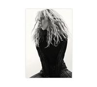 Exclusive Art Alluring Actress Posters Juno Temple Portrait Poster 2 Canvas Poster Bedroom Decor Landscape Office Room Decor Gift 24x36inch(60x90cm)