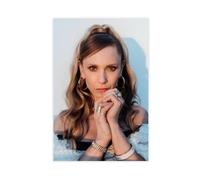 Exclusive Art Alluring Actress Posters Juno Temple Portrait Poster 3 Canvas Poster Bedroom Decor Landscape Office Room Decor Gift 16x24inch(40x60cm)