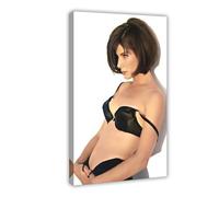 Exclusive Art Cassic Actress Posters Sandra Bullock Vintage 90S Old School Aesthetic Portrait Poster 4 Canvas Poster Bedroom Decor Landscape Office Room Decor Gift 12x18inch(30x45cm)