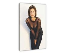Exclusive Art Cassic Actress Posters Sandra Bullock Vintage 90S Old School Aesthetic Portrait Poster 2 Canvas Poster Bedroom Decor Landscape Office Room Decor Gift 12x18inch(30x45cm)