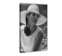 Exclusive Art Cassic Actress Posters Sandra Bullock Vintage 90S Old School Aesthetic Portrait Poster 1 Canvas Poster Bedroom Decor Landscape Office Room Decor Gift 08x12inch(20x30cm)