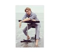 Exclusive Art Charismatic Actor Joe Alwyn Portrait Poster 4 Canvas Poster Wall Art Decor Print Picture Paintings for Living Room Bedroom Decoration 20x30inch(50x75cm)