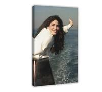 Exclusive Art Charismatic Actress Sandra Bullock Portrait Poster 2 Canvas Poster Bedroom Decor Landscape Office Room Decor Gift 20x30inch(50x75cm)