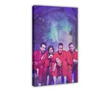 Exclusive Art Charismatic Singer Imagine Posters Dragons Portrait Poster 1 Canvas Poster Bedroom Decor Landscape Office Room Decor Gift 24x36inch(60x90cm)