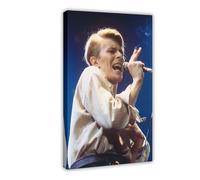 Exclusive Art Charismatic Singer Posters David Bowie Portrait Poster 1 Canvas Poster Bedroom Decor Landscape Office Room Decor Gift 20x30inch(50x75cm)