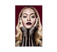 Exclusive Art Charismatic Singer Rita Posters Ora Portrait Poster 1 Canvas Poster Wall Art Decor Print Picture Paintings for Living Room Bedroom Decoration 16x24inch(40x60cm)