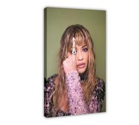 Exclusive Art Charismatic Singer Rita Posters Ora Portrait Poster 4 Canvas Poster Bedroom Decor Landscape Office Room Decor Gift 24x36inch(60x90cm)