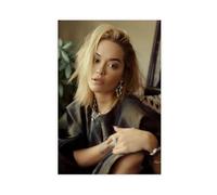 Exclusive Art Charismatic Singer Rita Posters Ora Portrait Poster 7 Canvas Poster Wall Art Decor Print Picture Paintings for Living Room Bedroom Decoration 16x24inch(40x60cm)