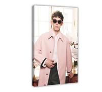 Exclusive Art Charming Actor Joe Locke Portrait Poster 4 Canvas Poster Wall Art Decor Print Picture Paintings for Living Room Bedroom Decoration 24x36inch(60x90cm)