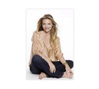 Exclusive Art Charming Actress Michelle Pfeiffer Portrait Poster 5 Canvas Poster Bedroom Decor Landscape Office Room Decor Gift 20x30inch(50x75cm)