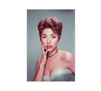 Exclusive Art Charming Actress Rita Moreno Vintage Portrait Poster 5 Canvas Poster Bedroom Decor Landscape Office Room Decor Gift 12x18inch(30x45cm)