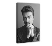 Exclusive Art Dashing Singer George Posters Michael Portrait Poster 3 Canvas Poster Bedroom Decor Landscape Office Room Decor Gift 12x18inch(30x45cm)