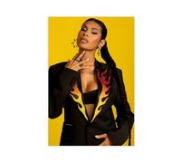 Exclusive Art Dynamic Singer POCAH Portrait Poster 8 Canvas Poster Bedroom Decor Landscape Office Room Decor Gift 12x18inch(30x45cm)