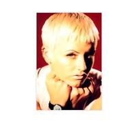 Exclusive Art Edition Famous Femal Rock Star The Lead Singer Of Great Rock Band The Cranberries Dolores O‘Riordan Vintage 90s Fashion Bad Girl Style Photo Poster 2 Canvas Poster Wall Art Decor Print P