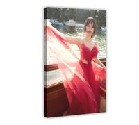 Exclusive Art Edition Gorgeous Young Popular Actress Jenna Ortega Aesthetic Photo Poster 1 Canvas Poster Wall Art Decor Print Picture Paintings for Living Room Bedroom Decoration 08x12inch(20x30cm)
