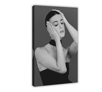 Exclusive Art Elegant Actress Posters Daisy Edgar Jones Portrait Poster 6 Canvas Poster Bedroom Decor Landscape Office Room Decor Gift 08x12inch(20x30cm)