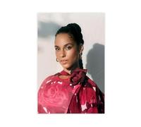 Exclusive Art Elegant Singer Alicia Posters Keys Portrait Poster 3 Canvas Poster Wall Art Decor Print Picture Paintings for Living Room Bedroom Decoration 20x30inch(50x75cm)