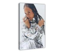 Exclusive Art Elegant Singer Alicia Posters Keys Portrait Poster 4 Canvas Poster Bedroom Decor Landscape Office Room Decor Gift 20x30inch(50x75cm)