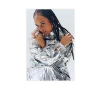 Exclusive Art Elegant Singer Alicia Posters Keys Portrait Poster 4 Canvas Poster Bedroom Decor Landscape Office Room Decor Gift 12x18inch(30x45cm)