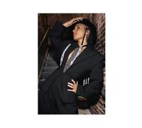 Exclusive Art Elegant Singer Alicia Posters Keys Portrait Poster 8 Canvas Poster Wall Art Decor Print Picture Paintings for Living Room Bedroom Decoration 20x30inch(50x75cm)