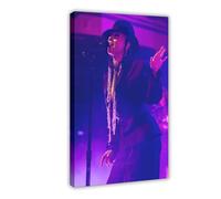 Exclusive Art Elegant Singer Alicia Posters Keys Portrait Poster 9 Canvas Poster Wall Art Decor Print Picture Paintings for Living Room Bedroom Decoration 24x36inch(60x90cm)