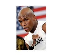 Exclusive Art Famous Boxer Floyd Mayweather Portrait Poster 1 Canvas Poster Wall Art Decor Print Picture Paintings for Living Room Bedroom Decoration 20x30inch(50x75cm)