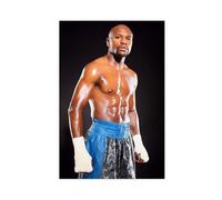 Exclusive Art Famous Boxer Floyd Mayweather Portrait Poster 2 Canvas Poster Wall Art Decor Print Picture Paintings for Living Room Bedroom Decoration 16x24inch(40x60cm)