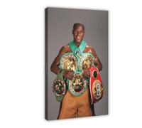 Exclusive Art Famous Boxer Floyd Mayweather Portrait Poster 4 Canvas Poster Bedroom Decor Landscape Office Room Decor Gift 24x36inch(60x90cm)