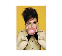 Exclusive Art Fierce Actress Posters Millie Bobby Brown Portrait Poster 1 Canvas Poster Wall Art Decor Print Picture Paintings for Living Room Bedroom Decoration 24x36inch(60x90cm)