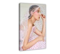 Exclusive Art Fierce Actress Posters Millie Bobby Brown Portrait Poster 2 Canvas Poster Bedroom Decor Landscape Office Room Decor Gift 24x36inch(60x90cm)