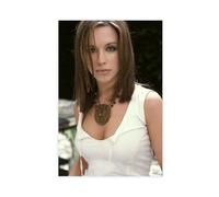 Exclusive Art Gracious Actress Posters Lacey Chabert Portrait Poster 3 Canvas Poster Wall Art Decor Print Picture Paintings for Living Room Bedroom Decoration 12x18inch(30x45cm)