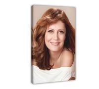 Exclusive Art Gracious Actress Posters Susan Sarandon Portrait Poster 1 Canvas Poster Wall Art Decor Print Picture Paintings for Living Room Bedroom Decoration 16x24inch(40x60cm)
