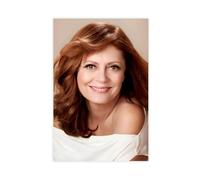 Exclusive Art Gracious Actress Posters Susan Sarandon Portrait Poster 1 Canvas Poster Wall Art Decor Print Picture Paintings for Living Room Bedroom Decoration 12x18inch(30x45cm)