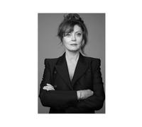 Exclusive Art Gracious Actress Posters Susan Sarandon Portrait Poster 3 Canvas Poster Wall Art Decor Print Picture Paintings for Living Room Bedroom Decoration 20x30inch(50x75cm)