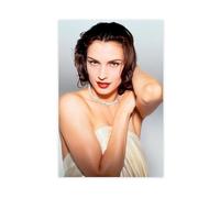 Exclusive Art Gracious Model Posters Famke Janssen Portrait Poster 2 Canvas Poster Wall Art Decor Print Picture Paintings for Living Room Bedroom Decoration 16x24inch(40x60cm)