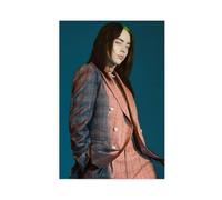 Exclusive Art Influential Billie Singer Eilish Portrait Poster 5 Canvas Poster Bedroom Decor Landscape Office Room Decor Gift 08x12inch(20x30cm)