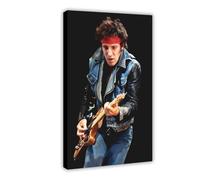 Exclusive Art Influential Singer Bruce Springsteen Portrait Poster 2 Canvas Poster Wall Art Decor Print Picture Paintings for Living Room Bedroom Decoration 16x24inch(40x60cm)