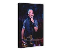 Exclusive Art Influential Singer Bruce Springsteen Portrait Poster 3 Canvas Poster Bedroom Decor Landscape Office Room Decor Gift 08x12inch(20x30cm)