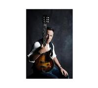 Exclusive Art Influential Singer Bruce Springsteen Portrait Poster 4 Canvas Poster Bedroom Decor Landscape Office Room Decor Gift 16x24inch(40x60cm)