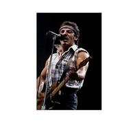 Exclusive Art Influential Singer Bruce Springsteen Portrait Poster 5 Canvas Poster Bedroom Decor Landscape Office Room Decor Gift 08x12inch(20x30cm)